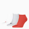 Изображение Puma Носки Sneaker Socks Unisex (3-pack) #1: red / grey