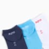 Изображение Puma Детские носки Sneaker Socks Youth (3-pack) #2: blue combo