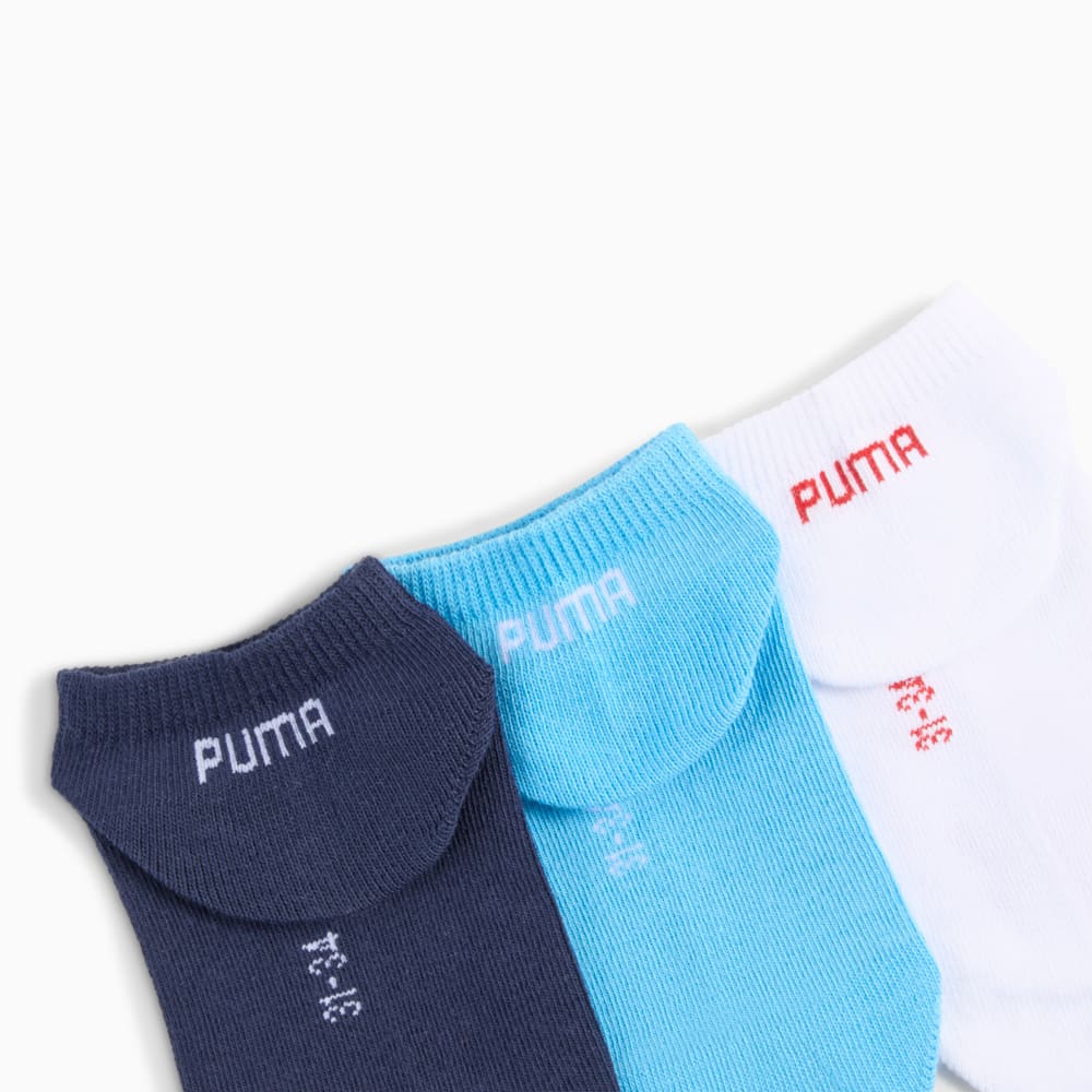 Изображение Puma Детские носки Sneaker Socks Youth (3-pack) #2: blue combo