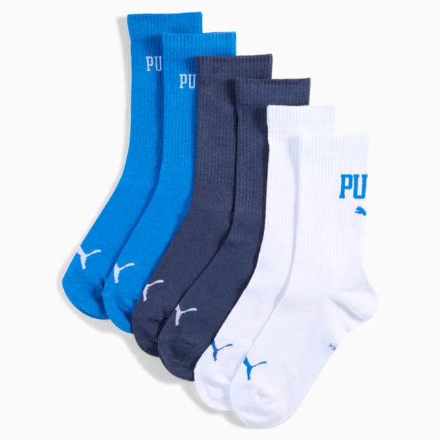 Imagen PUMA Calcetines largos con logo unisex (pack de 3)