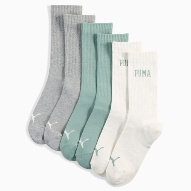 Imagen PUMA Calcetines largos con logo unisex (pack de 3)