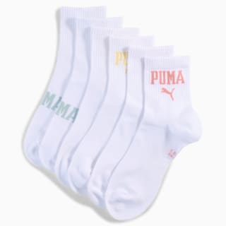 Изображение Puma Носки Logo Short Crew Socks Unisex (3-pack)