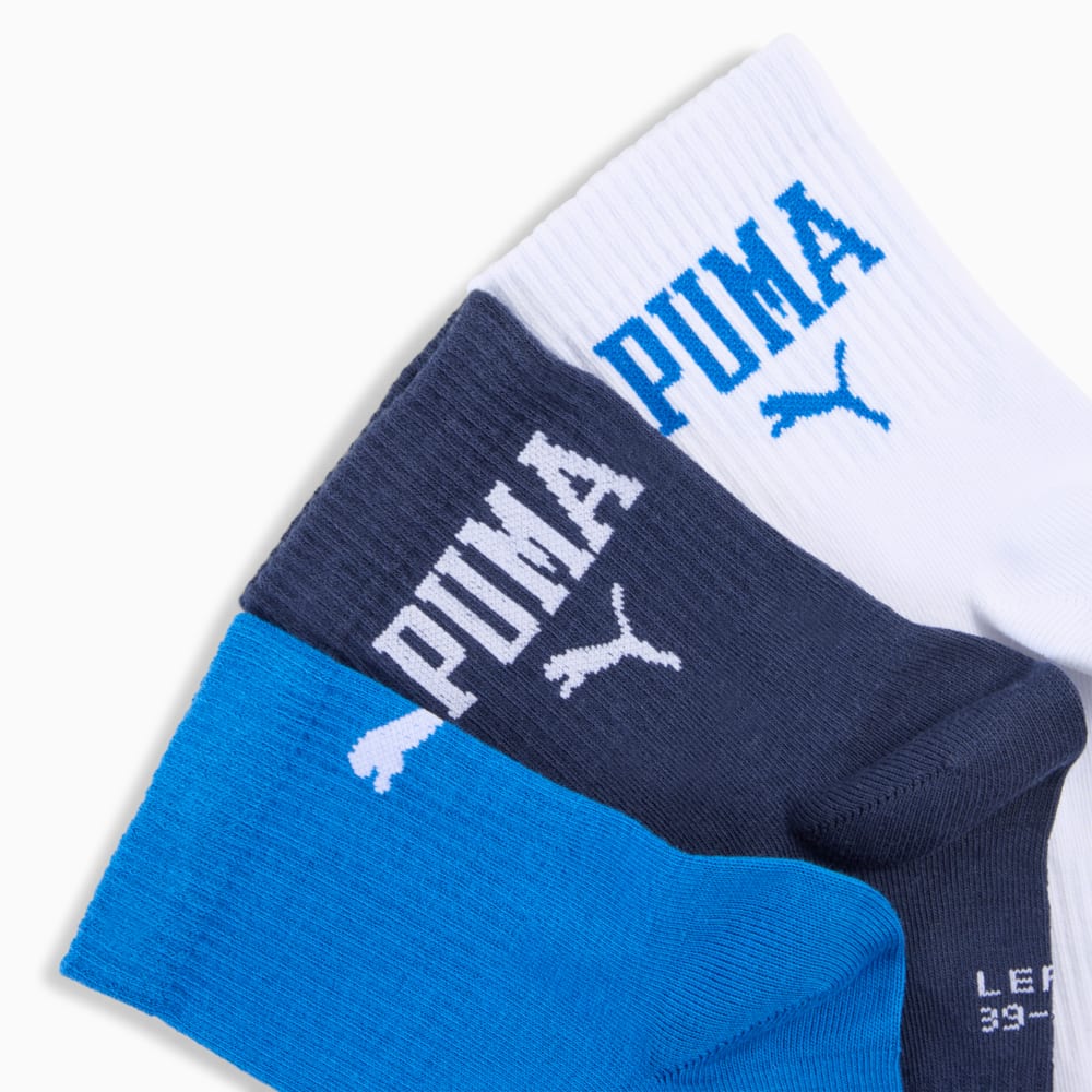Зображення Puma Шкарпетки Logo Short Crew Socks Unisex (3-pack) #2: blue combo