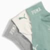Изображение Puma Носки Logo Quarter Socks Unisex (3-pack) #2: green / grey