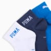 Изображение Puma Носки Logo Quarter Socks Unisex (3-pack) #2: blue combo