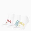 Изображение Puma Носки Logo Sneaker Socks Unisex (3-pack) #1: white combo