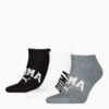 Зображення Puma Шкарпетки Logo Sneaker Socks Unisex (3-pack) #1: grey/white/black