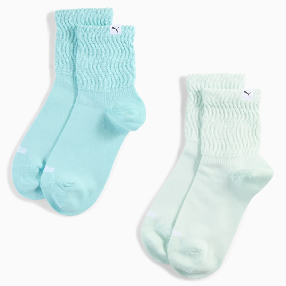 Зображення Puma Шкарпетки Zigzag Short Socks Women (2-pack) #1: mint combo