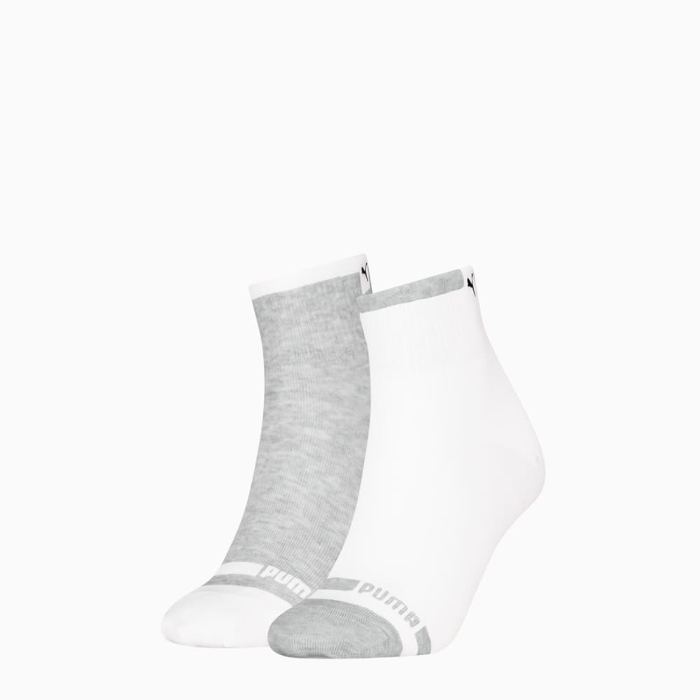 Зображення Puma Шкарпетки Heritage Quarter Socks Women (2-pack) #1: white / grey