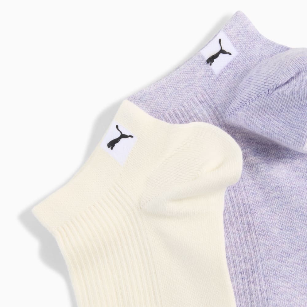 Изображение Puma Носки Heritage Sneaker Socks Women (2-pack) #2: purple / white