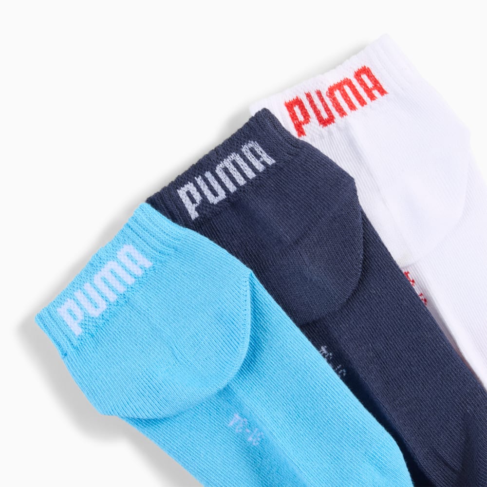 Зображення Puma Дитячі шкарпетки Quarter Socks Youth (3-pack) #2: red / navy