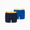 Изображение Puma Детские трусы-боксеры Everyday Basic Boxers Youth (2-pack) #1: green combo