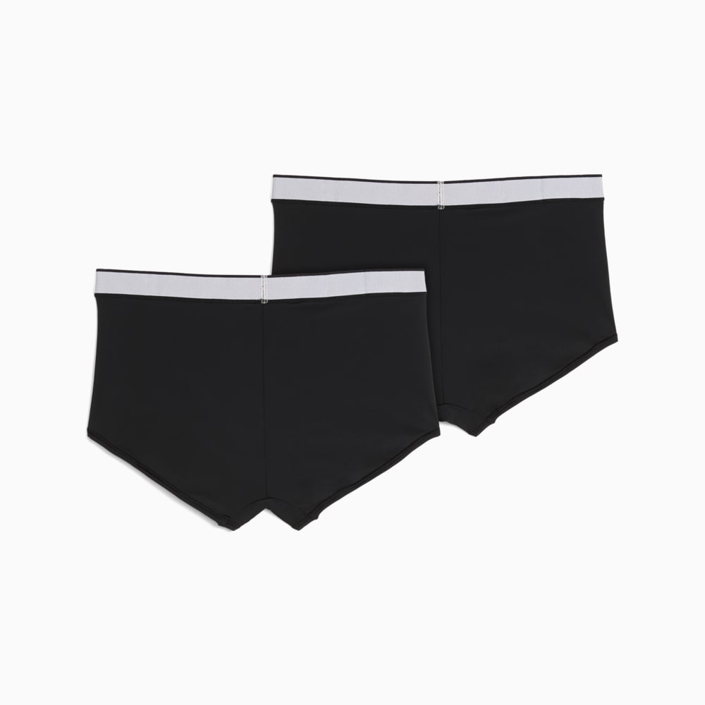 Изображение Puma Женское нижнее белье High-Rise Hipster Briefs Women (2-pack) #2: black