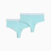 Изображение Puma Женское нижнее белье High-Rise Brazilian Bottoms Women (2-pack) #2: mint
