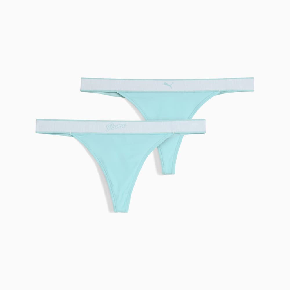 Зображення Puma Жіноча спідня білизна String Thongs Women (2-pack) #1: mint