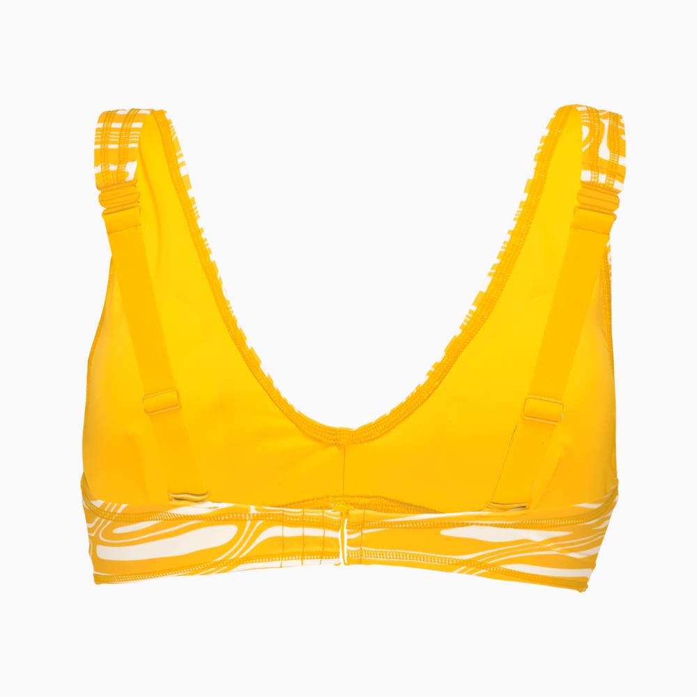 Изображение Puma Лиф для плавания Short Swim Top Women #2: sun orange