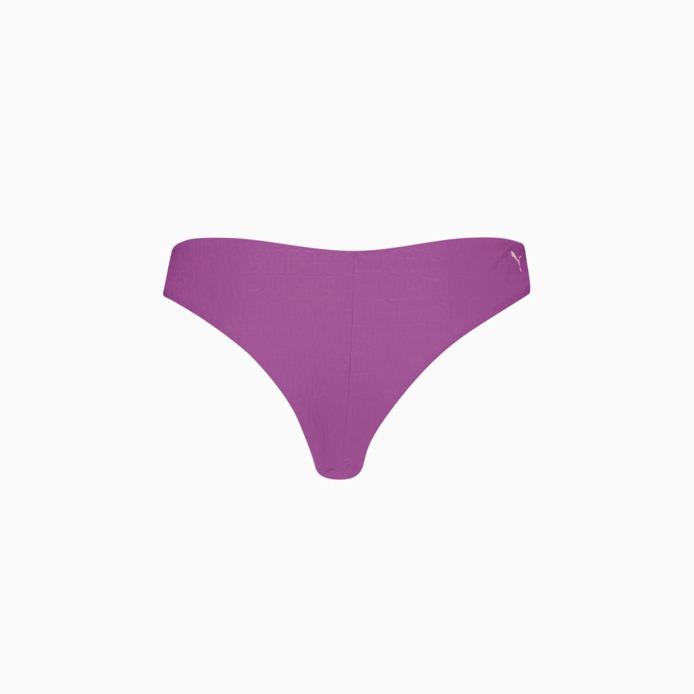 Изображение Puma Плавки PUMA JACQUARD Swim Brazilian Women #2: Purple