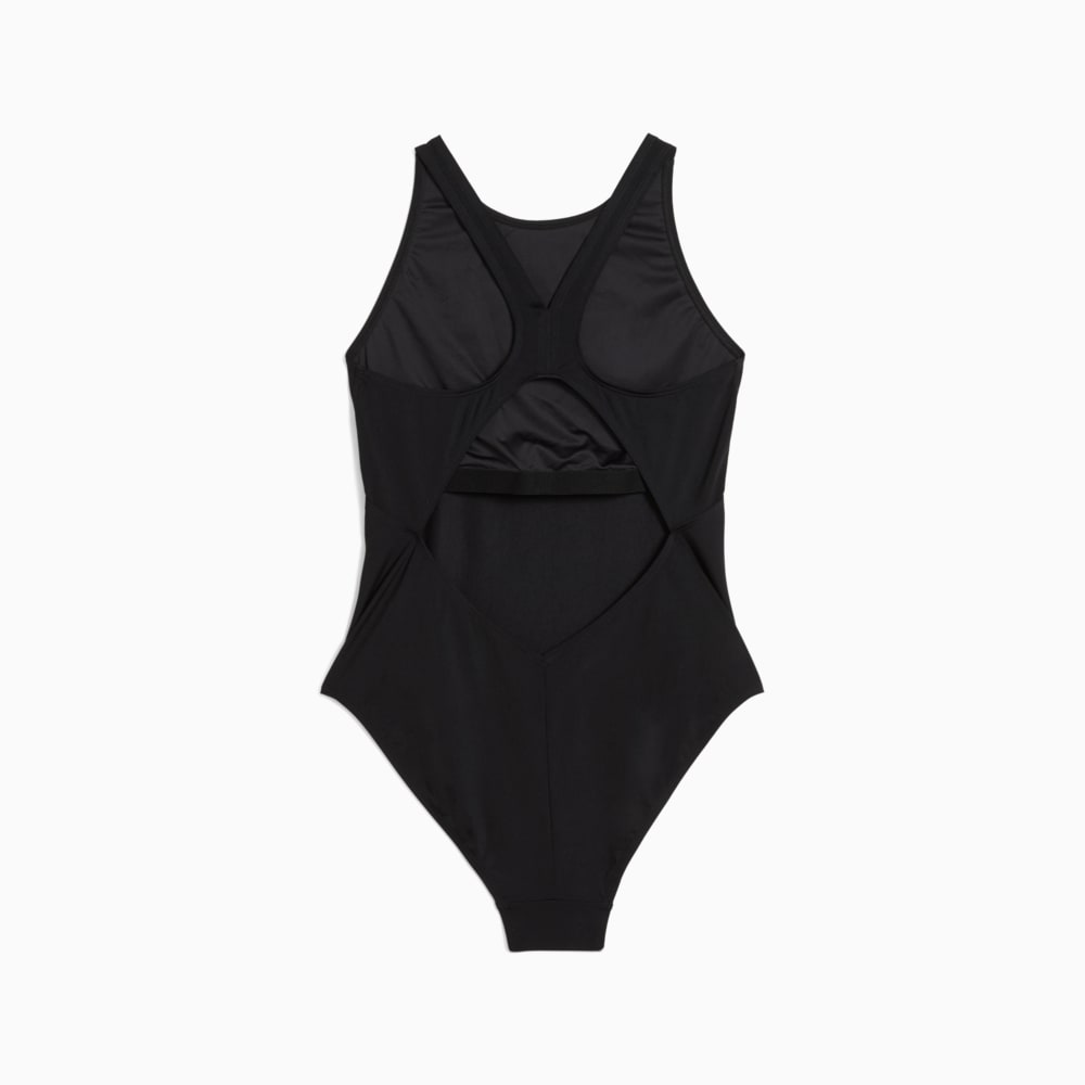 Изображение Puma Купальник Racerback Swimsuit Women #2: black