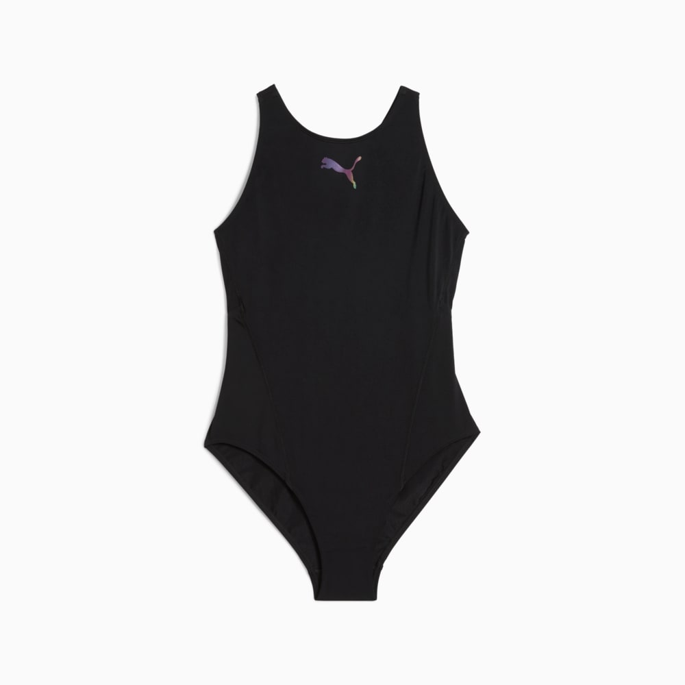 Изображение Puma Купальник Racerback Swimsuit Women #1: black