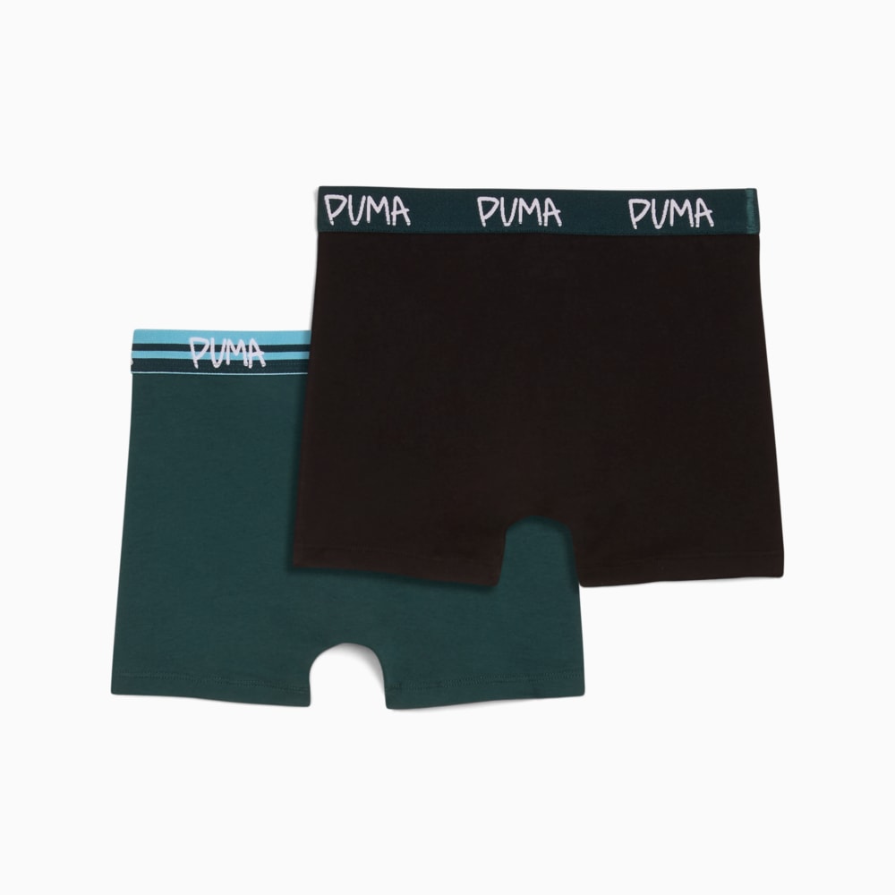 Зображення Puma Дитяча спідня білизна Boys' Boxers (2-Pack) #2: green / black