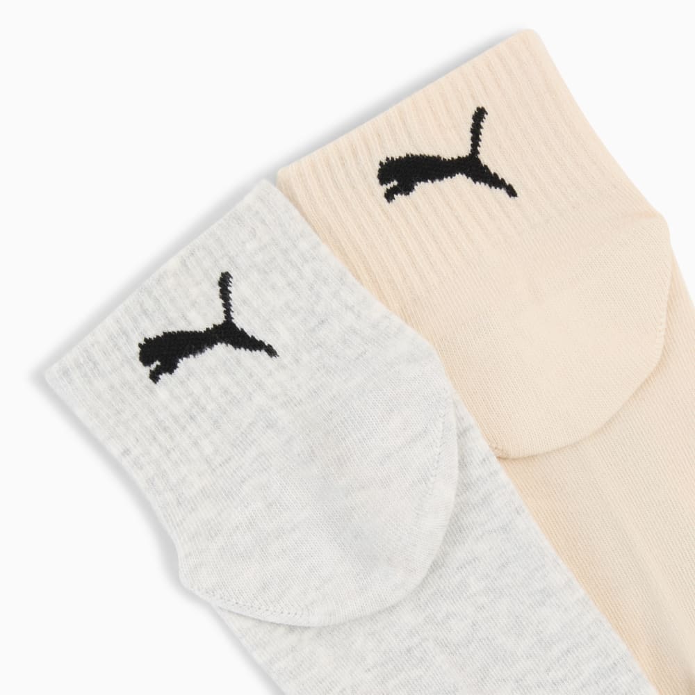 Зображення Puma Шкарпетки Quarter Socks Unisex (3-Pack) #2: beige combo