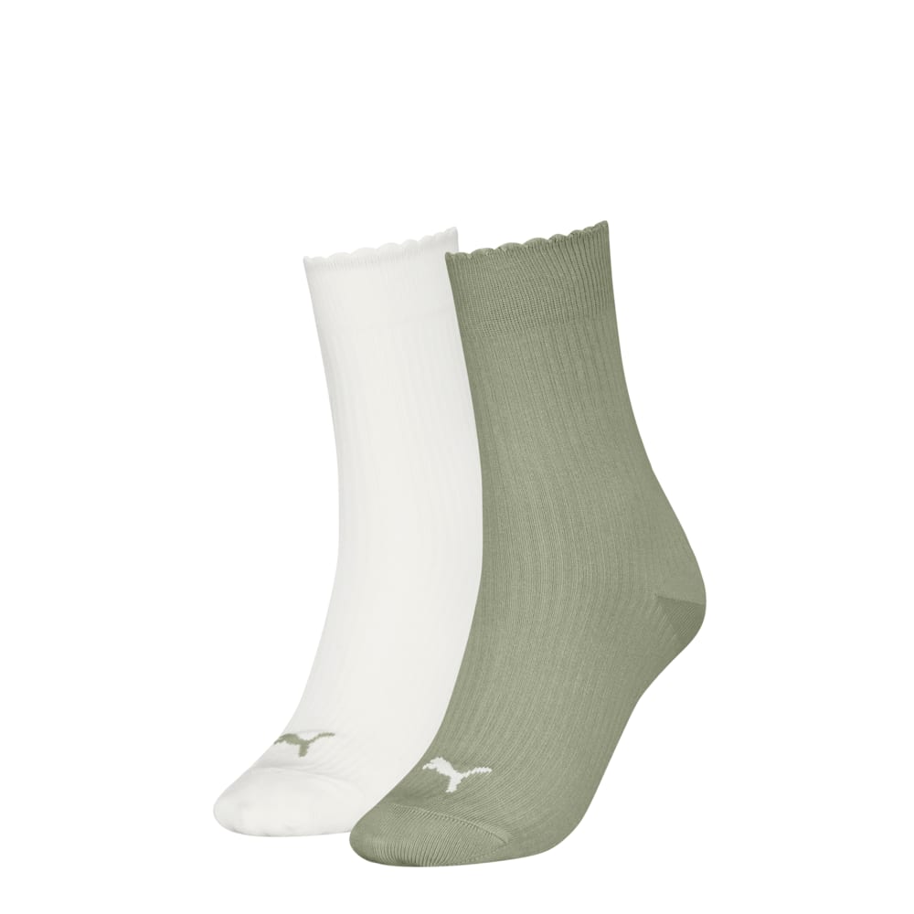 Зображення Puma Шкарпетки Women's Classic Socks (2-Pack) #1: green / white