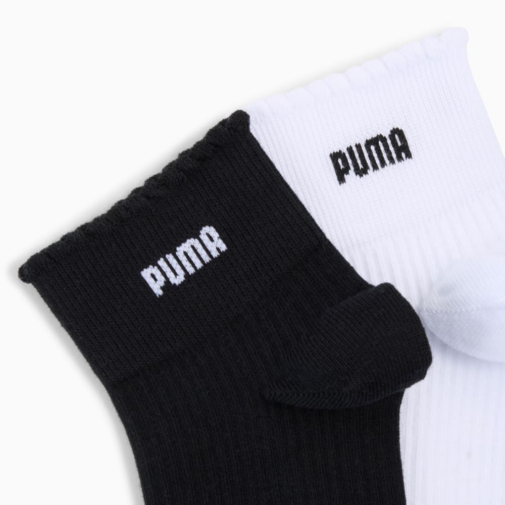 Зображення Puma Шкарпетки Women's Quarter Socks (2-Pack) #2: white / black