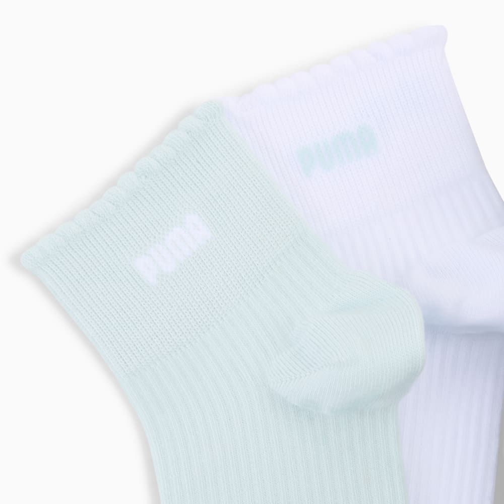 Зображення Puma Шкарпетки Women's Quarter Socks (2-Pack) #2: blue / white