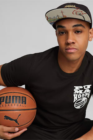 5-Panel Basketball Cap, PUMA Black, extralarge-GBR