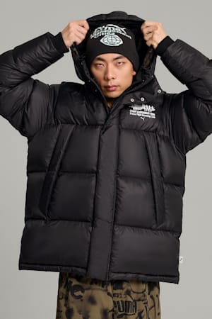 PUMA x LMC Cuffless Beanie, PUMA Black, extralarge-GBR