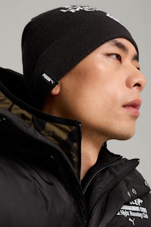 PUMA x LMC Cuffless Beanie, PUMA Black, extralarge-GBR