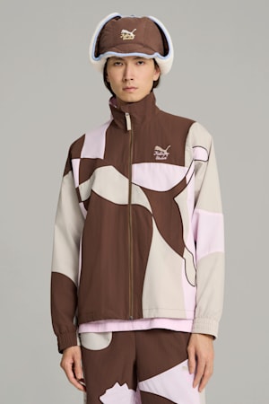 PUMA x KIDSUPER Trapper Cap, Espresso Brown-Alpine Snow, extralarge-GBR