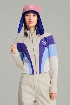 PUMA x KIDSUPER Trapper Cap, Mauved Out-Lapis Lazuli, extralarge-GBR