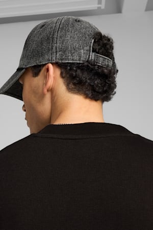 WARDROBE ESS Metal Dad Cap, PUMA Black, extralarge-GBR