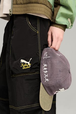 PUMA x KIDSUPER Baseball Cap, Dark Coal, extralarge-GBR
