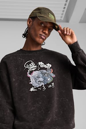 PUMA x TMNT 5 Panel Cap, PUMA Black, extralarge-GBR