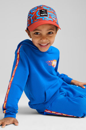 PUMA x HOT WHEELS™ Baseball Cap Youth, Red Fire-AOP, extralarge-GBR