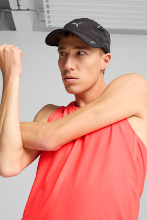 Runner Short Visor 5 Panel Cap, PUMA Black, extralarge-GBR