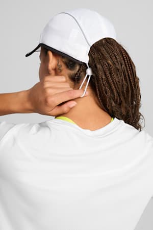 Runner Short Visor 5 Panel Cap, PUMA White, extralarge-GBR