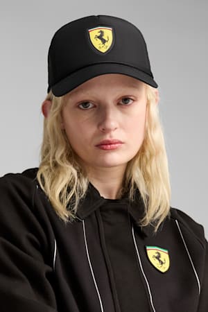 Ferrari Race Trucker Cap, PUMA Black, extralarge-GBR