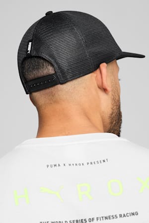 PUMA x HYROX Trucker Cap, PUMA Black, extralarge-GBR