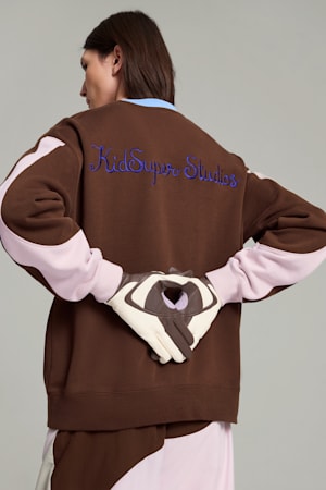 PUMA x KIDSUPER Gloves Men, Espresso Brown-Alpine Snow, extralarge-GBR