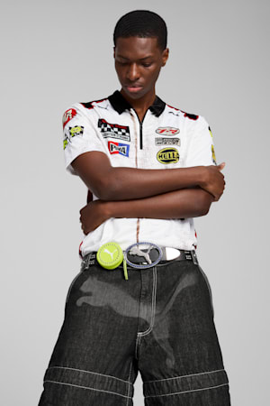 A$AP ROCKY x PUMA Leather Belt, PUMA Black, extralarge-GBR