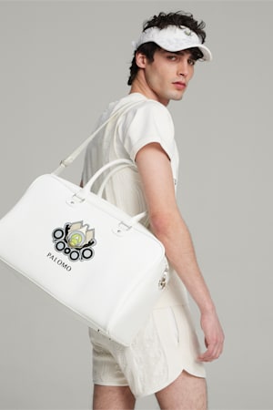 PUMA x PALOMO Grip Bag, PUMA White, extralarge-GBR