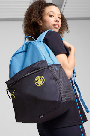 Manchester City ftblESSENTIALS Backpack, New Navy-Yellow Glow, extralarge-GBR