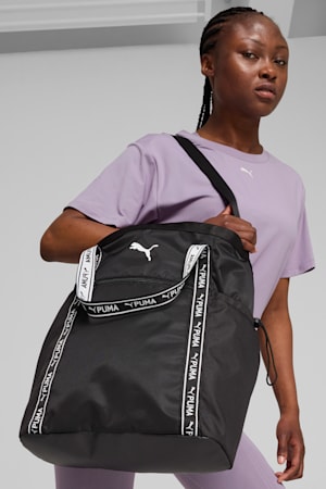 ESS Tote Bag, PUMA Black, extralarge-GBR