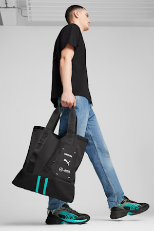 PUMA x MAPF1 x RÆBURN Tote Bag, PUMA Black, extralarge-GBR