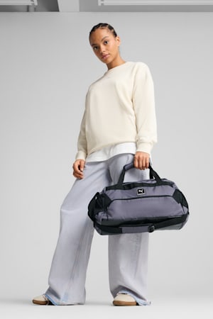 Training Small 19L Sports Bag, Galactic Gray, extralarge-GBR