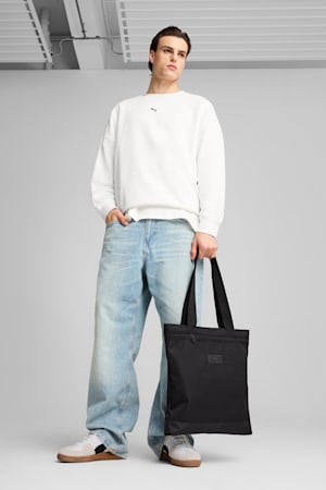 ESSENTIALS Tote Bag, PUMA Black, extralarge-GBR