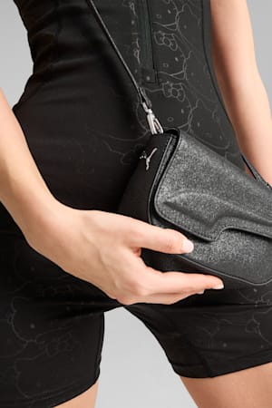 PUMA x HELLO KITTY AND FRIENDS Mini 1.5L Hobo Bag, PUMA Black, extralarge-GBR